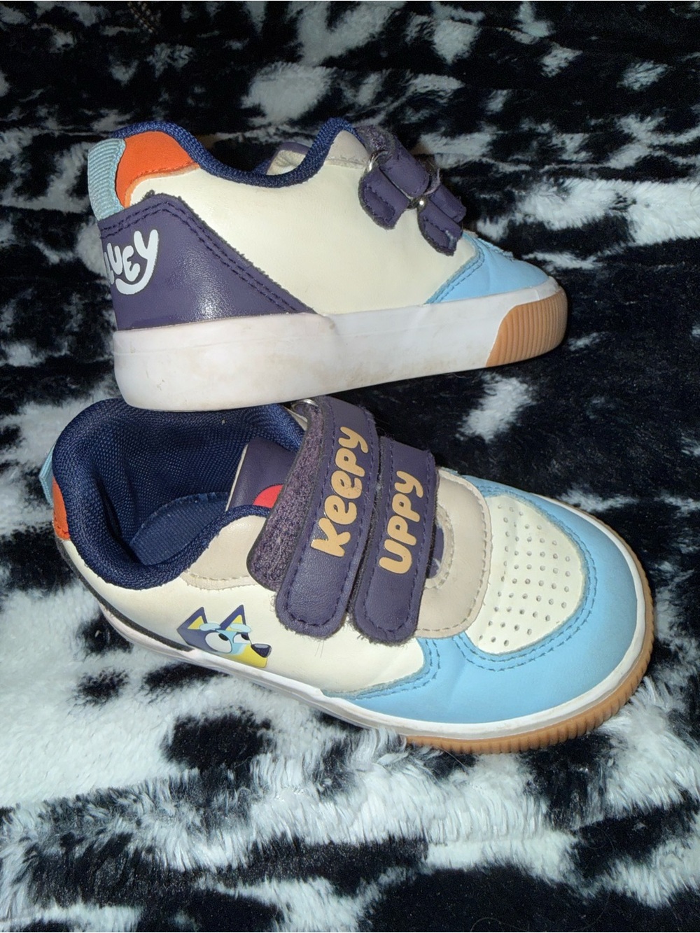 Kids (toddler) size 8 bluey shoes
